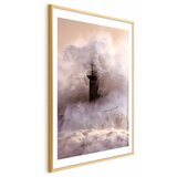 Plakat - Storm 60x90 Zlatni okvir s margom | shoptok.hr