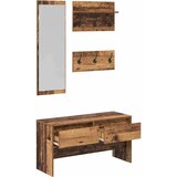  Set namještaja za predsoblje 4 pcs Staro drvo Konstruirano drvo | shoptok.hr