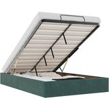 Maison Chic Otomanski Posteljni okvir - Dvoposteljna postelja - Zakonska postelja brez vzmetnice zelen 120x190 cm žamet-J566, (21766770) | Shoptok.si