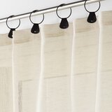douceur d'intérieur Bež prozirna zavjesa 140x240 cm Linka – | shoptok.hr