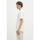 Fred Perry Pamučna majica za muškarce, boja: bež, s aplikacijom, M9827.560 | shoptok.hr