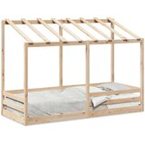  Dječji krevet s krovom 75 x 190 cm od masivne borovine | shoptok.hr