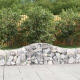  Gabionska košara s lukom 200 x 30 x 40/60 cm pocinčano željezo Cijene