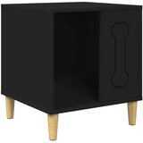  Kućica za pse Crna 44 x 42 x 49 cm Konstruirano drvo | shoptok.hr