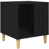  Pasja hiša Črna 44 x 42 x 49 cm Konstruiran les, (5000123068) | Shoptok.si