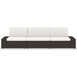Maison Chic Sekcijski kavč - Sofa - Kanape trosed poli ratan rjav, (21726766) | Shoptok.si
