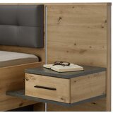 Modern Living Posteljna Garnitura Chanton, Siva, Barva Hrasta | Shoptok.si