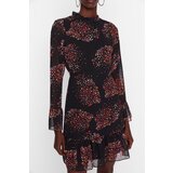 Trendyol Brown Floral Pattern Dress | shoptok.hr