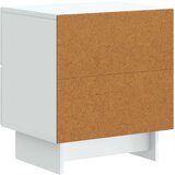  Noćni ormar 2 pcs Bijela 43 x 34,5 x 47,5 cm Konstruirano drvo | shoptok.hr