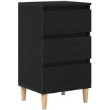  Noćni ormar Crni hrast 40 x 35 x 70 cm Konstruirano drvo | Eponuda.com