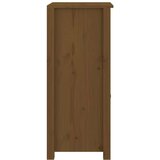  Komoda medeno rjava 40x35x80 cm trdna borovina, (20654745) | Shoptok.si