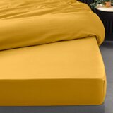 Douceur d intérieur Žuta plahta s gumom od pamučnog perkala 180x200 cm Percaline – | shoptok.hr
