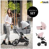 Hauck kolica Vision X Set - Melange Rose | shoptok.hr