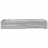  Okvir za krevet s ladicama boja hrasta 100x200 cm drveni | shoptok.hr