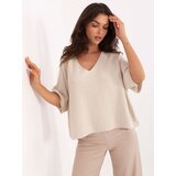 Italy Moda Sweater-IT-SW-2202.52-light beige | Shoptok.si