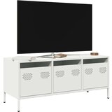 vidaXL TV ormarić bijeli 101,5x39x43,5 cm hladno valjani čelik | shoptok.hr