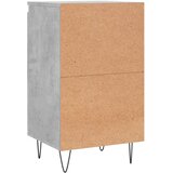  Komode 2 kom boja betona 40 x 35 x 70 cm od konstruiranog drva | shoptok.hr
