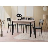 Hanah home polo - 1300 light mocha extendable dining | ePonuda.com