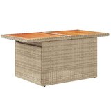 vidaXL 5-dijelni set vrtnih sofa s jastucima poliratan i bagrem bež | shoptok.hr