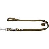 Hunter prilagodljiv povodec za pse 13/200 usnje olivno zelena | Shoptok.si
