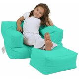 Atelier Del Sofa kids single seat pouffe - turquoise turquoise garden bean bag Cene