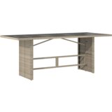  Blagovaonski set 9 pcs Svjetlosiva 190 x 80 x 74 cm | shoptok.hr