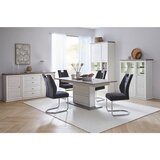 Hom`in Jedilna miza , siva, bela | Shoptok.si