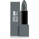 3INA The Lipstick šminka odtenek 990 Gray 4,5 g