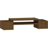  Za monitor boja meda 70x27 5x15 cm od masivne borovine | shoptok.hr