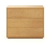Kave Home Nizka komoda v hrastovem dekorju v naravni barvi 90x75 cm Abilen - Kave Home Cene