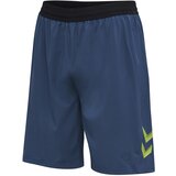 Hummel Športne hlače 'Lead Pro' mornarska / limeta / črna | Shoptok.si