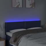  LED uzglavlje plavo 144x5x78/88 cm od tkanine | shoptok.hr