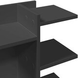  Organizator za stol crni 42 x 21 5 x 42 cm konstruirano drvo | shoptok.hr