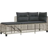  3-dijelni set kutne vrtnih sofa s jastucima od poliratana | shoptok.hr