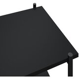 Police s 4 razine crne 80 x 40 x 130 cm | shoptok.hr