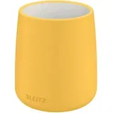 ZA OLOVKE KERAMIČKA OKRUGLA FI-8,5XH10,8CM COSY LEITZ 53290019 ŽUTA