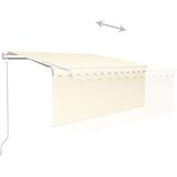  Automatska tenda s roletom i senzorom LED 3 x 2,5 m krem | Eponuda.com