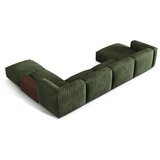 Micadoni Zelena kutna garnitura od bouclé tkanine (s desnim kutom/u obliku slova "U") Martina – Home | shoptok.hr