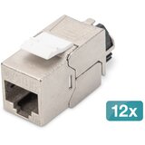 Digitus CAT 6A Keystone module, shielded with intelligent cable manager - 12 pcs. Cijene