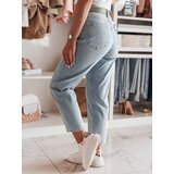 DStreet Spodnie damskie jeansowe mom fit JEANMOM niebieskie | Shoptok.si