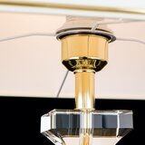 Orion LA 4-1207 - Kristalna stona lampa POKAL 1xE27/60W/230V krem/prozirna | Eponuda.com