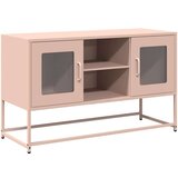vidaXL TV ormarić ružičasti 100,5x39x60,5 cm čelični | shoptok.hr