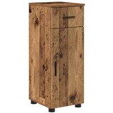vidaXL Kupaonski ormar Staro drvo 30 x 35 x 80 cm Konstruirano drvo | shoptok.hr