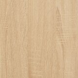 vidaXL Omarica za gramofonske plošče hrast sonoma 100x38x48 cm les | Shoptok.si