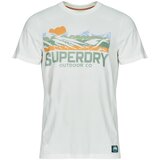 Superdry Majice s kratkimi rokavi Outdoors Mountain Rlxd Tee Bela Cene