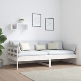  Dnevni ležaj bijeli od masivne borovine 90 x 190 cm | Eponuda.ba