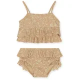 dječji kupaći kostim manuca frill blossom rouge