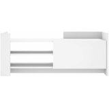 TV ormarić bijeli 100 x 35 x 40 cm od konstruiranog drva | Eponuda.com