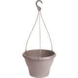 ELHO corsica Viseća tegla za cvijeće (Vanjska dimenzija (ø x V): 30 x 19 cm, Plastika, Taupe) Cijene