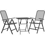  3-dijelni vrtni blagovaonski set ekspandirani metal antracit | Eponuda.com